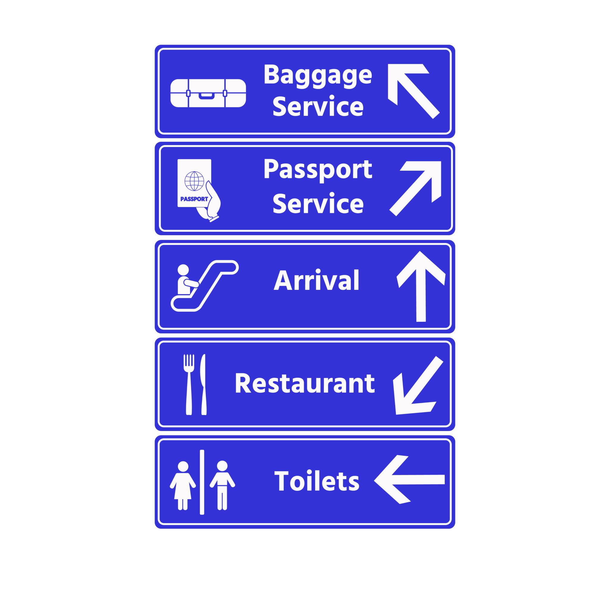 Passenger Vessel Signs